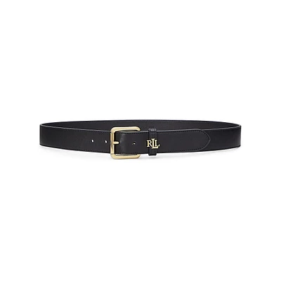 Logo-Keeper Leather Belt