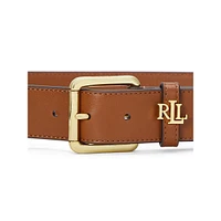 Logo-Keeper Leather Belt