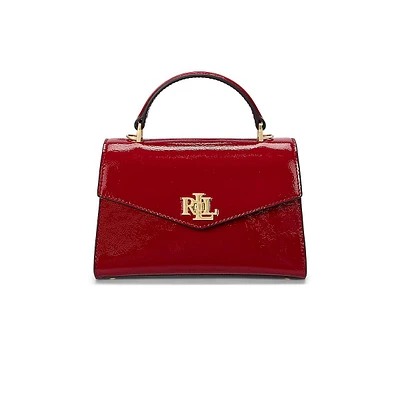 Small Patent Leather Farrah Satchel