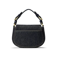 Medium Tanner Denim Crossbody Bag