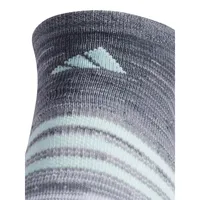 Socquettes invisibles Superlite teintes par section pour femme, paquet de 6 paires