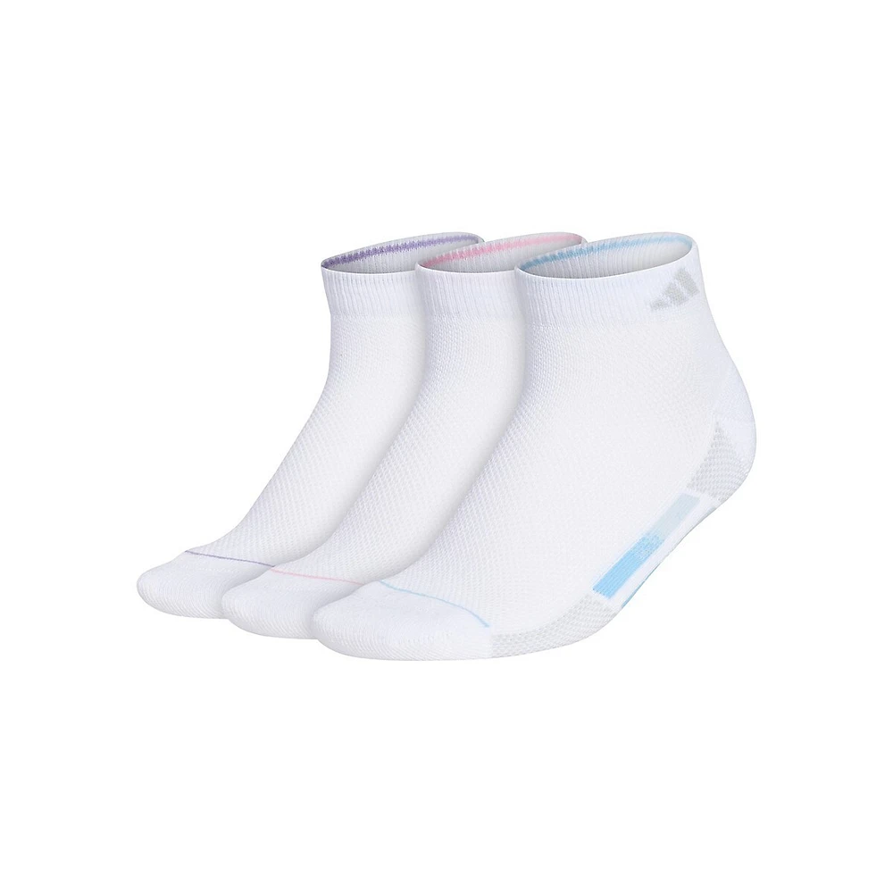 Chaussettes basses pour femme, lot de 3 paires