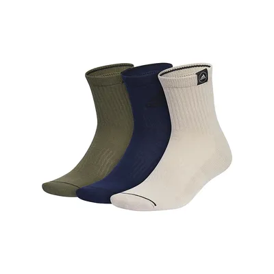 Women's 3-Pack Cushioned High-Quarter Socks
