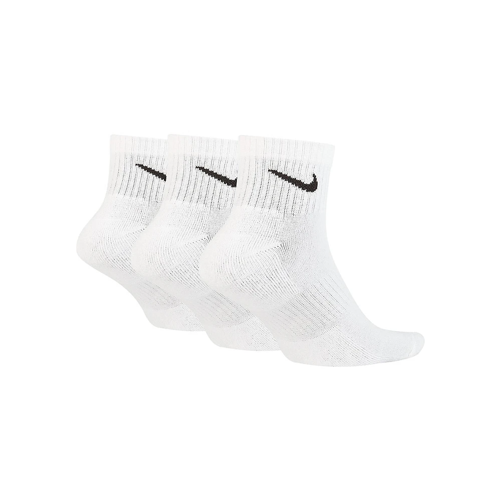 Women's 3-Pack Everyday Cushioned Training Ankle Socks