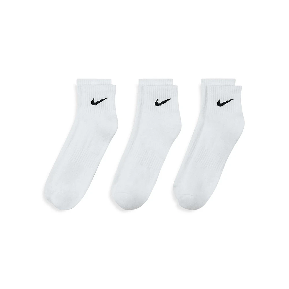 Women's 3-Pack Everyday Cushioned Training Ankle Socks