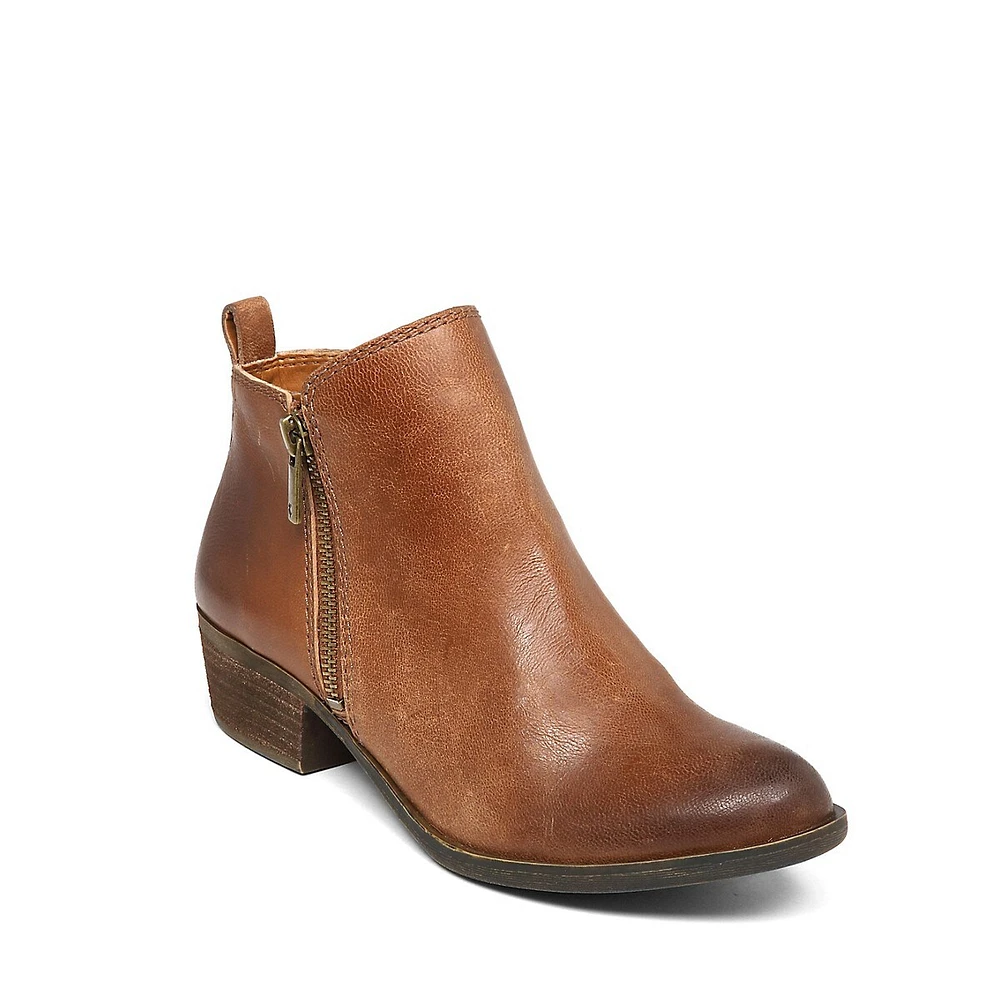 Basel Leather Booties