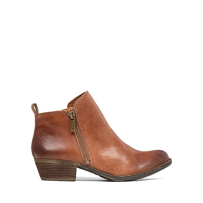 Basel Leather Booties