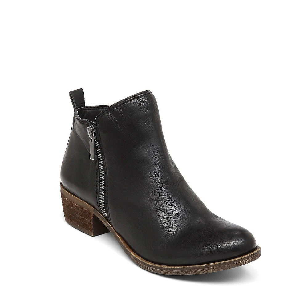 Basel Leather Booties