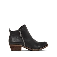 Basel Leather Booties