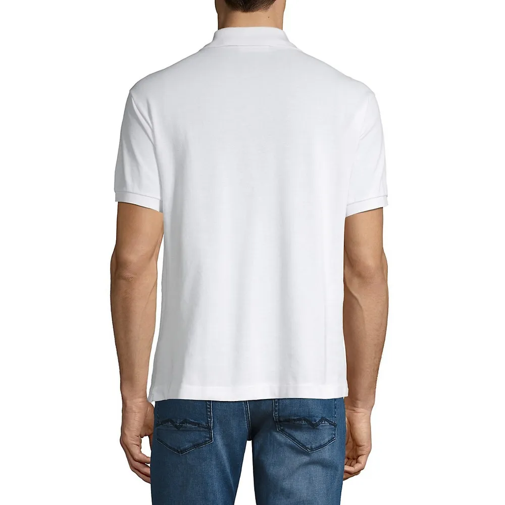 Classic-Fit Cotton Polo Shirt