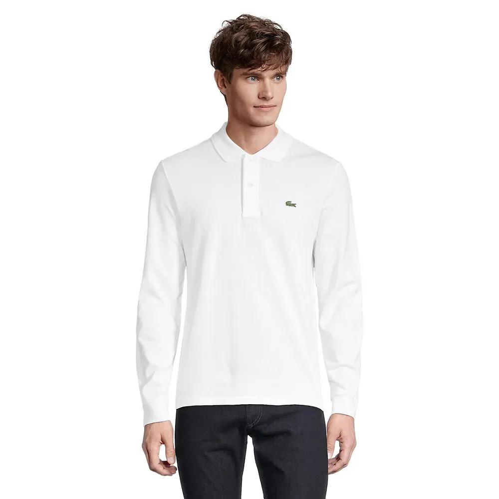 Long-Sleeve Polo Shirt