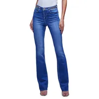 Ruth High-Rise Straight-Cut Jeans