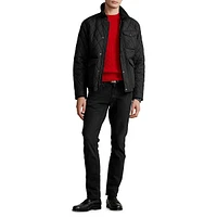 Water-Repellent Quilted Jacket