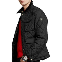 Water-Repellent Quilted Jacket