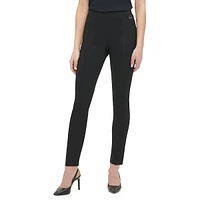 Front-Seam Ponte Leggings