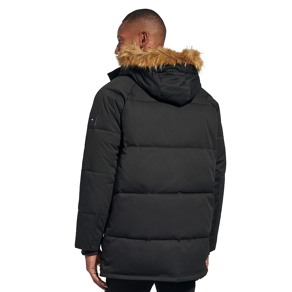 Hooded Multi-Pocket Parka