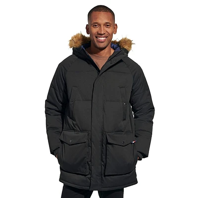 Hooded Multi-Pocket Parka