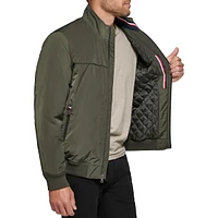 Faux Memory Bomber Jacket