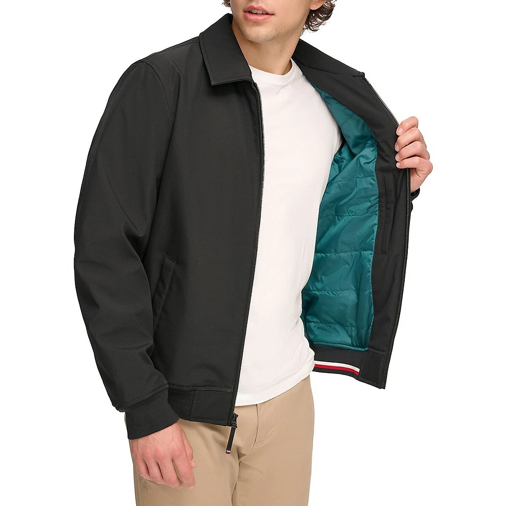 Soft Shell Bomber Jacket