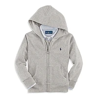 Little Boy's Front Zip Hoodie