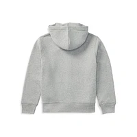 Boy's Cotton-Blend-Fleece Hoodie