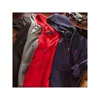 Boy's Cotton-Blend-Fleece Hoodie