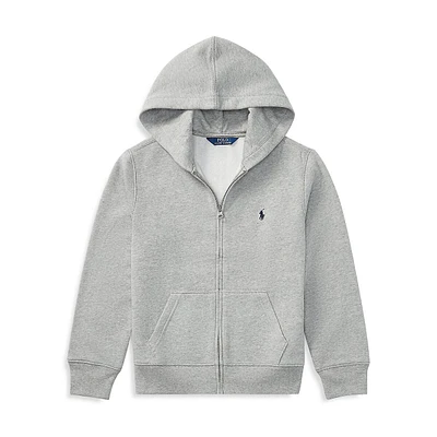 Boy's Cotton-Blend-Fleece Hoodie