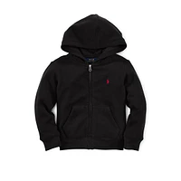 Boy's Cotton-Blend-Fleece Hoodie