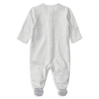 Baby Boy's Heathered Coverall