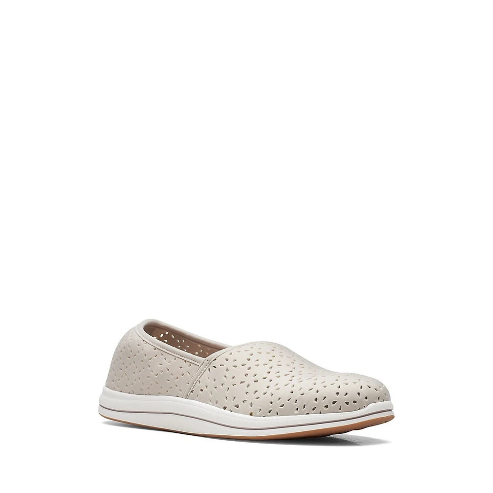 Breeze Emily Perforated Slip-On Casual Shoes