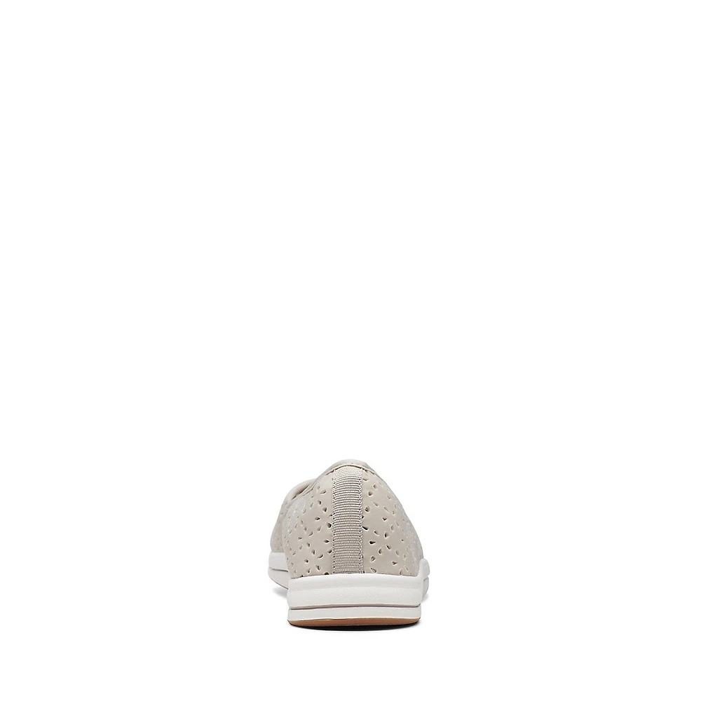 Breeze Emily Perforated Slip-On Casual Shoes