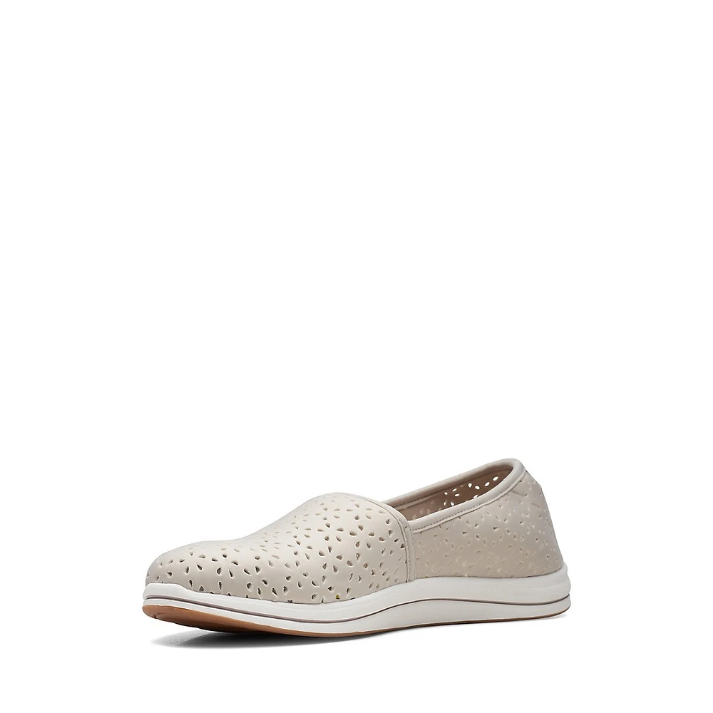 Breeze Emily Perforated Slip-On Casual Shoes