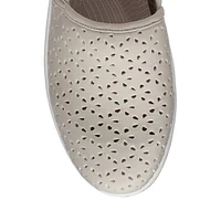 Breeze Emily Perforated Slip-On Casual Shoes