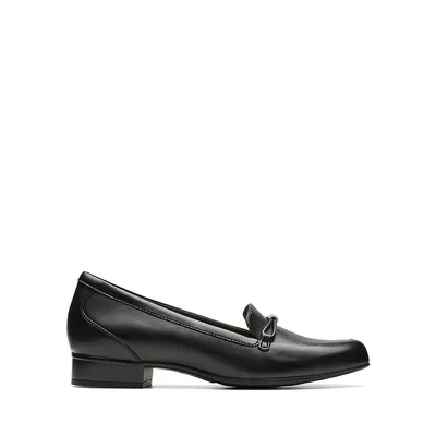 Juliet Shine Leather Loafers