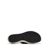 Drift Buckle 2-Band Wedge Slide Sandals