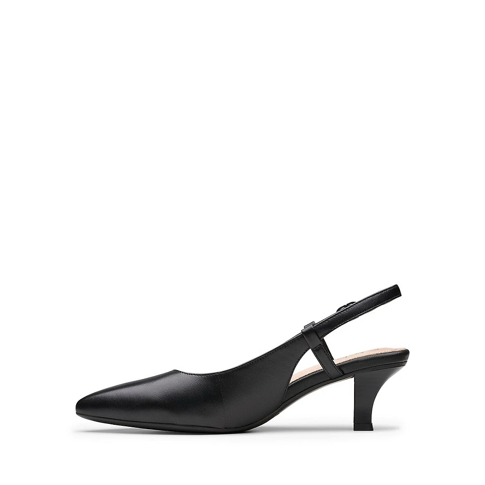 Kepley Vine Leather Slingback Pumps