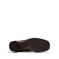 Keirsta Faye Leather Ankle Boots