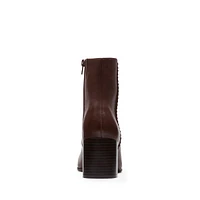 Keirsta Faye Leather Ankle Boots