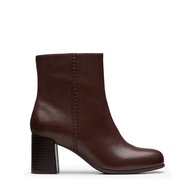Keirsta Faye Leather Ankle Boots