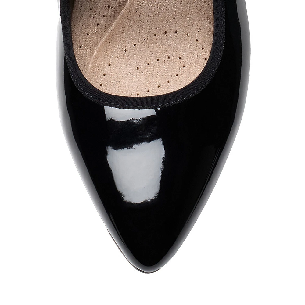 Natalyn May Patent Mary-Jane Flats