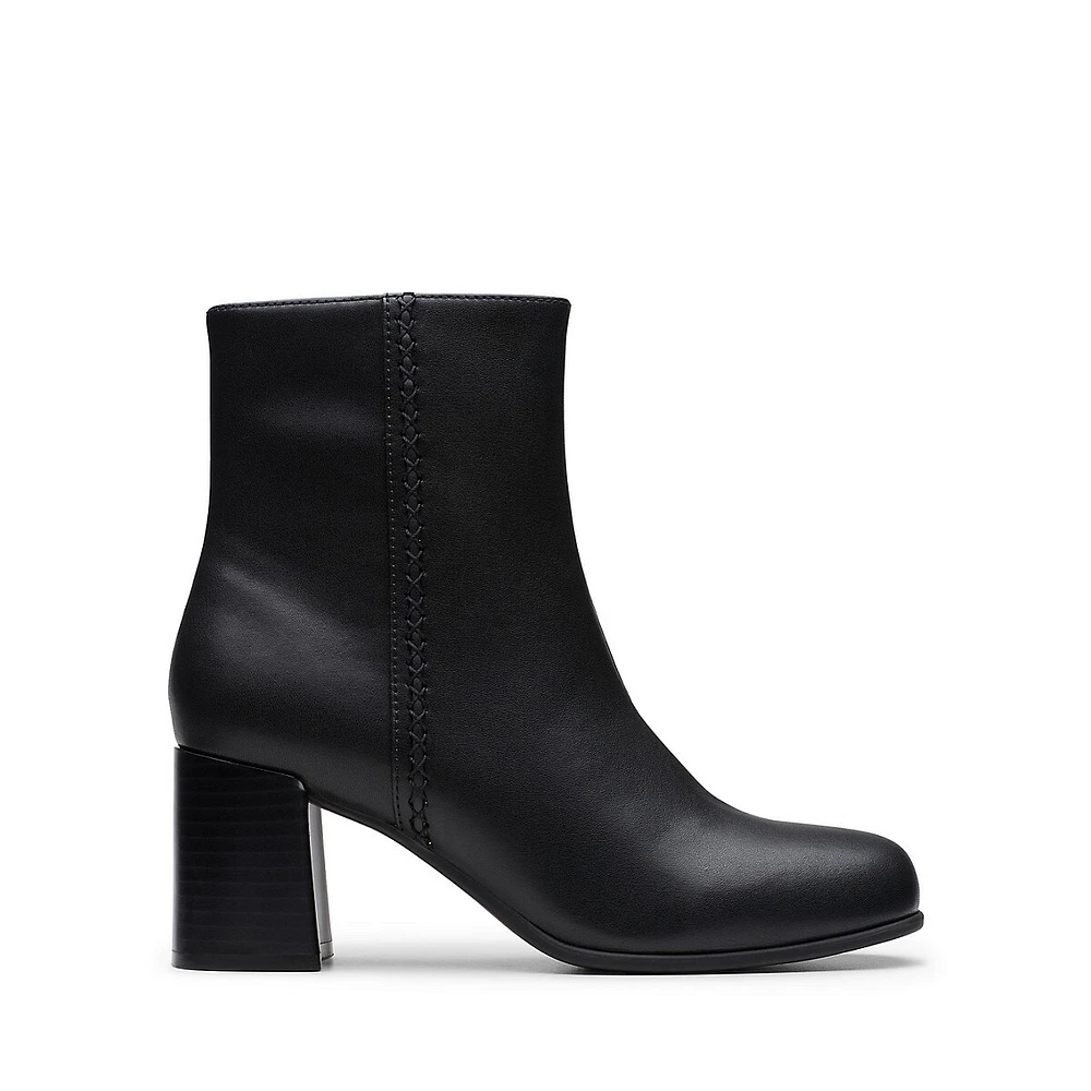 Keirsta Faye Leather Ankle Boots