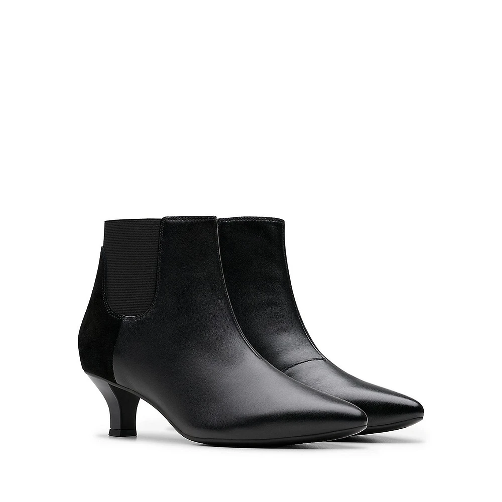 Kepley Erin Leather Ankle Booties