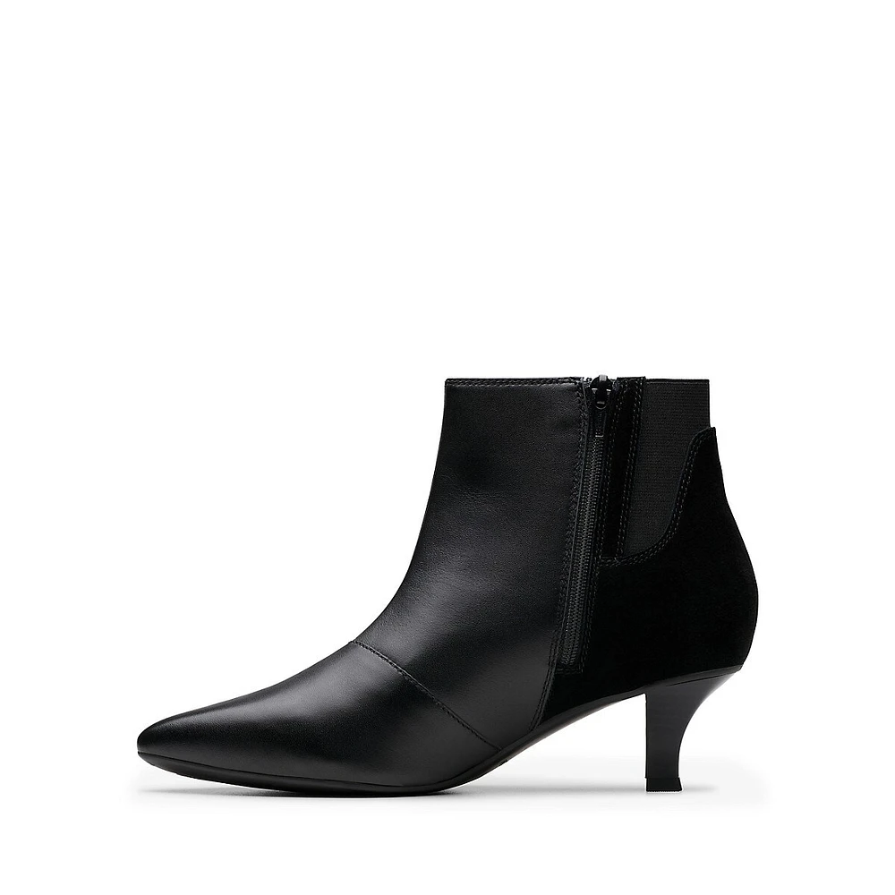 Kepley Erin Leather Ankle Booties