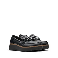 Zylah May Leather Platform Loafters