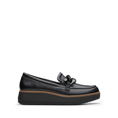 Zylah May Leather Platform Loafters