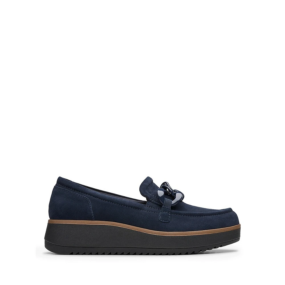 Zylah May Suede Platform Loafers