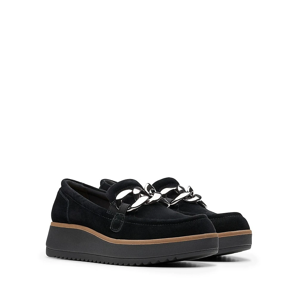 Zylah May Suede Platform Loafers