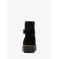 Zylah Rose Suede Platform Boots