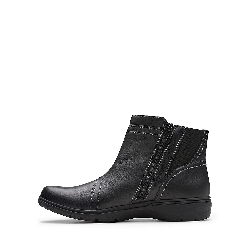 Carleigh Style Leather Ankle Boots