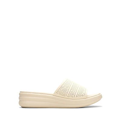 Drift Twist Wedge Slide Sandals